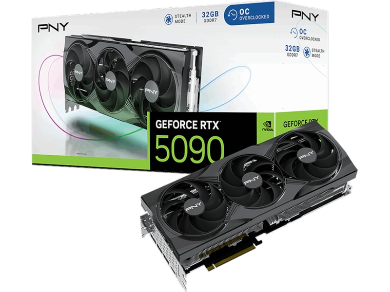 PNY GeForce RTX 5090 OC 32 GB GDDR7, HDMI/3xDP, bild 3