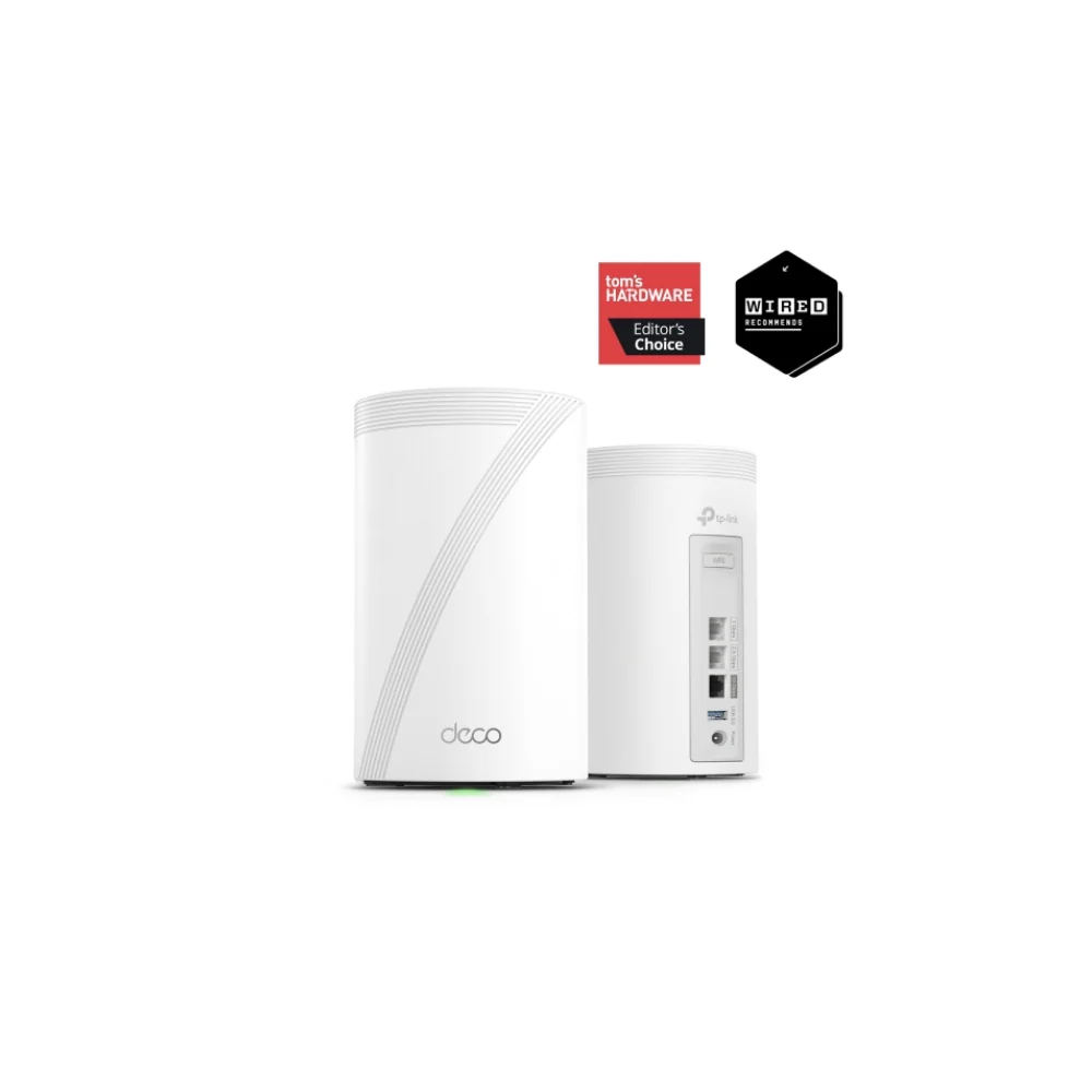 TP‑Link Deco BE68 Wi‑Fi 7 mesh-system (2-pack)