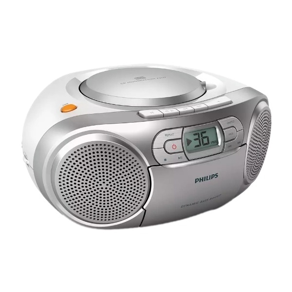 Philips AZ127/12 bärbar CD-spelare, silver, bild 2
