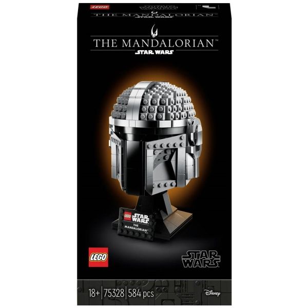 LEGO Star Wars The Mandalorian Helmet 75328, bild 4