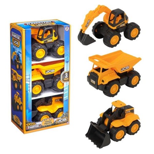 HTI Teamsterz JCB Tough Trucks 7 tum 3-pack