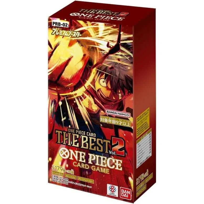 One Piece PRB-02: The Best Vol.2 Premium Booster Box (Japansk), bild 3