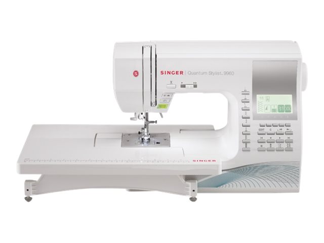 Singer Quantum Stylist 9960 symaskin 600 sömmar 13 knapphål LCD