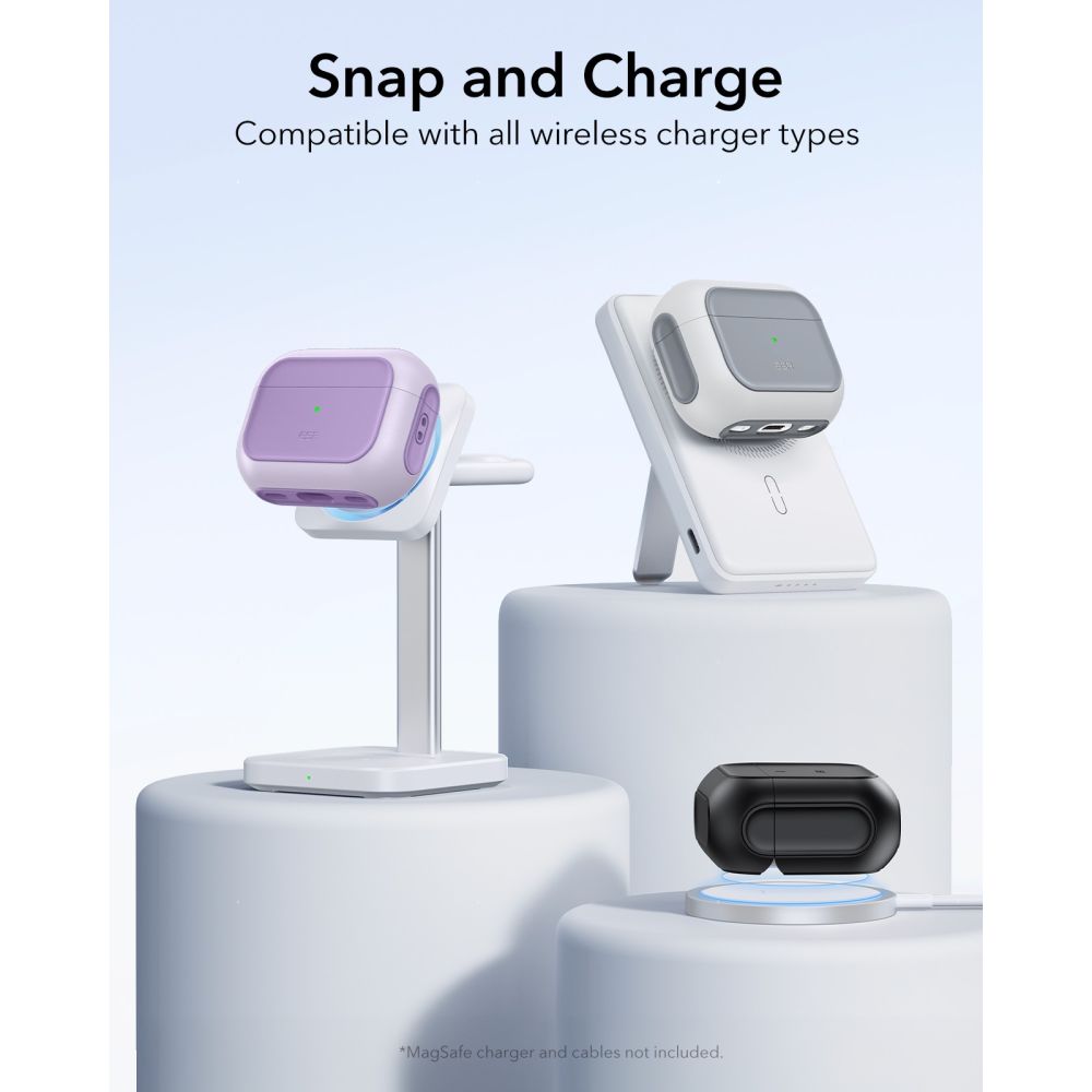 ESR-fodral ESR Orbit HaloLock MagSafe för Apple AirPods Pro 3 Lavender, bild 3