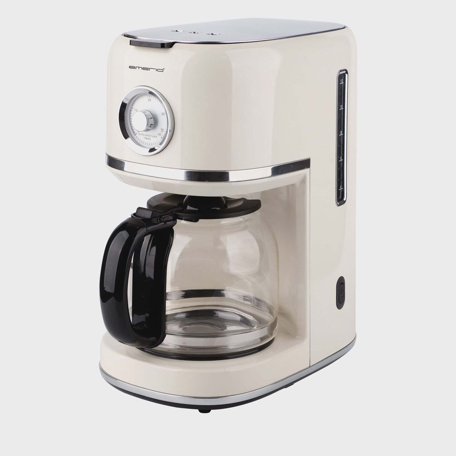 Emerio CME-133280.1, Droppande kaffebryggare, 1,5 l, 900 W, Gräddfärgad