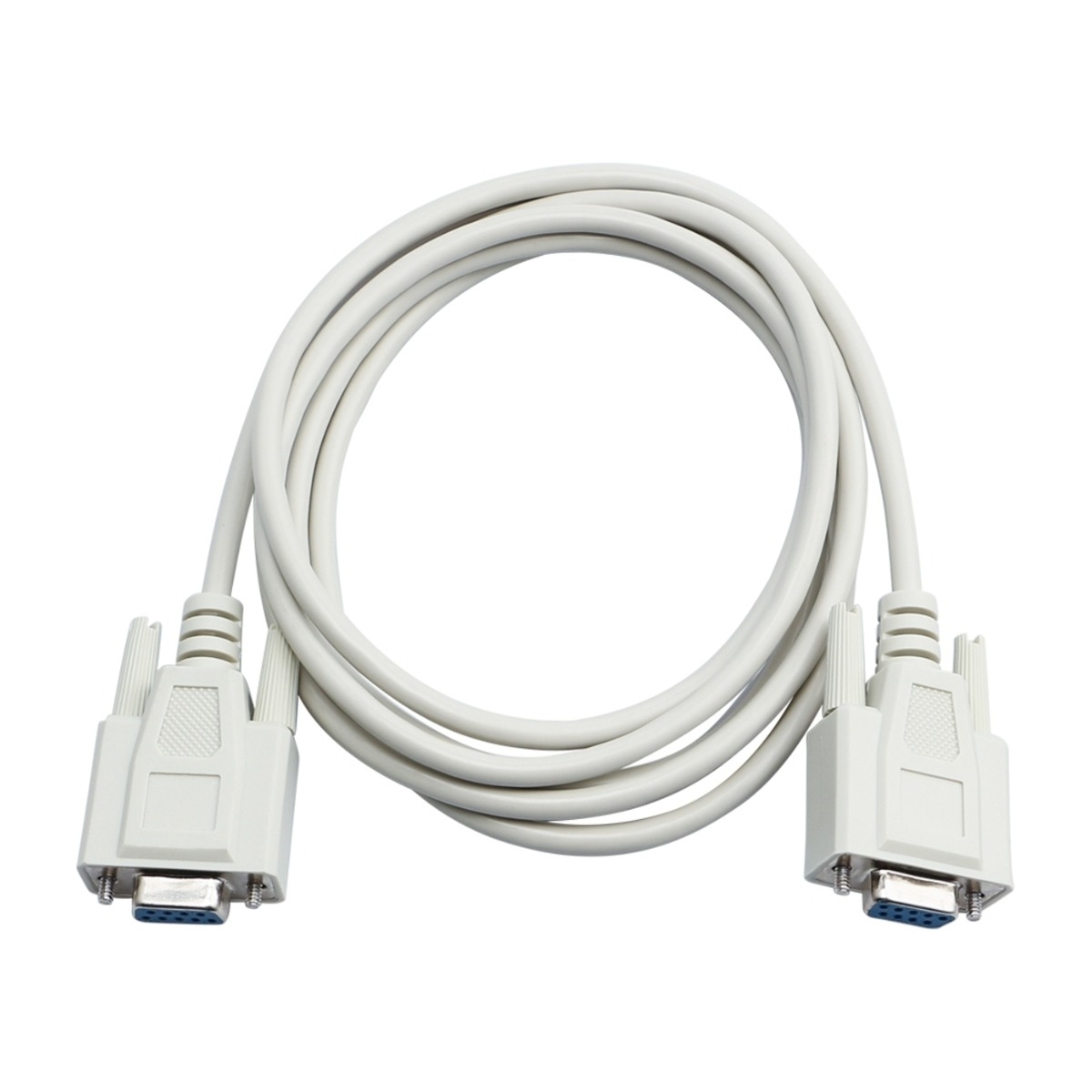 Eletra RS232 DB9 hona 2M kabel, grå
