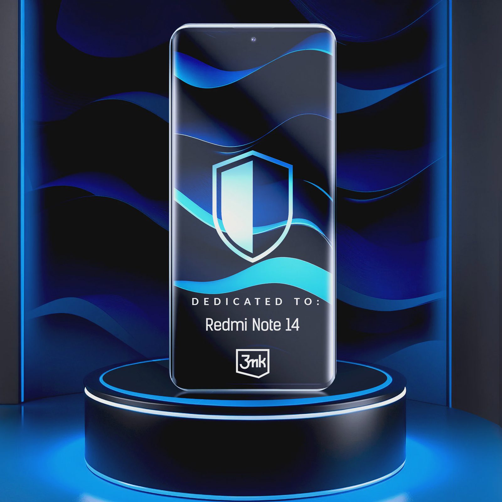 Hybridglas 3mk FlexibleGlass™ till Xiaomi Redmi Note 14 4G, bild 2