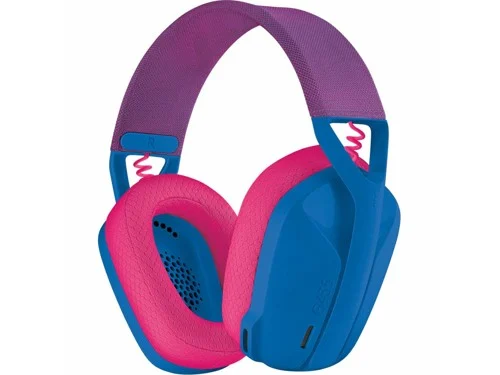 Logitech G435 Lightspeed Wireless gaming headset, blå, bild 2