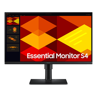 Samsung S4 Essential 24" bildskärm LS24D402GAUXEN, bild 2
