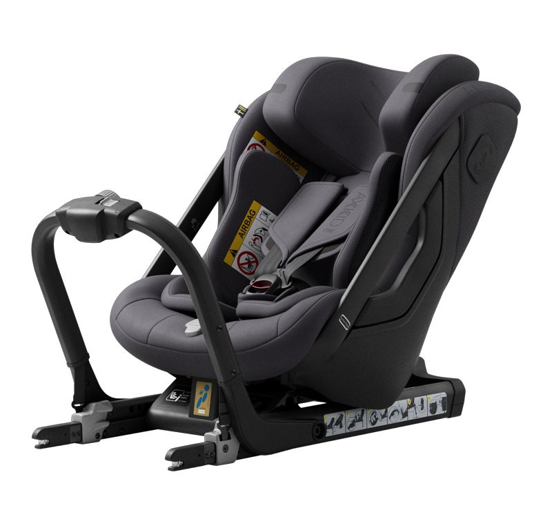 Axkid One 3 bakåtvänd isofixstol, arctic mist grey