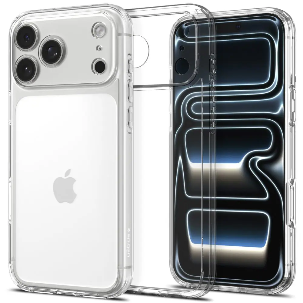 Spigen ACS12153, Mobilskal, Apple, iPhone 18 Pro / 17 Pro, 16 cm (6.3), Transparent