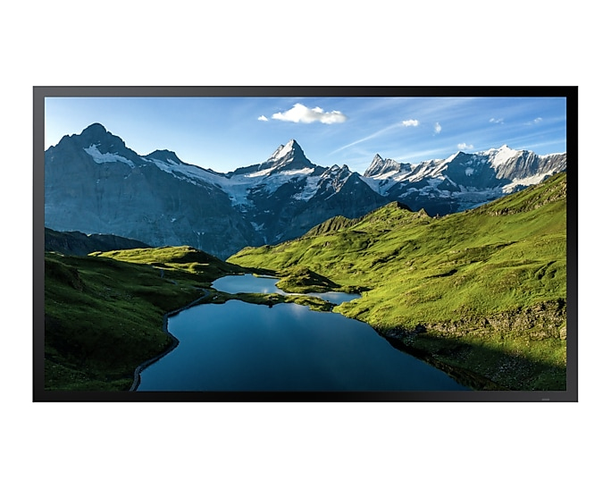 55" Samsung OH55A-S Outdoor Display, 1920x1080, 3500cd/m2, Tizen, IP56 med skyddsglas, 2xLAN, 24/7-drift, bild 3
