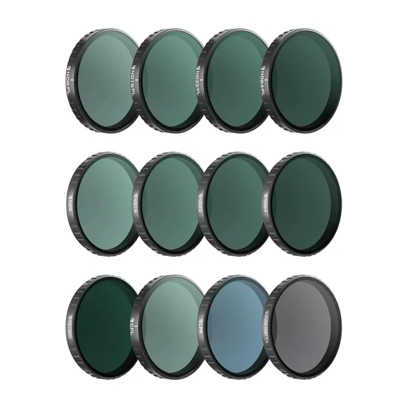 Freewell Filter Set for Action 6 - Mega Kit - 12 pcs