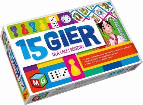 Multigra brädspel 15 spel