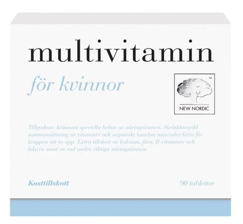 New Nordic Multivitamin för kvinnor 90 st