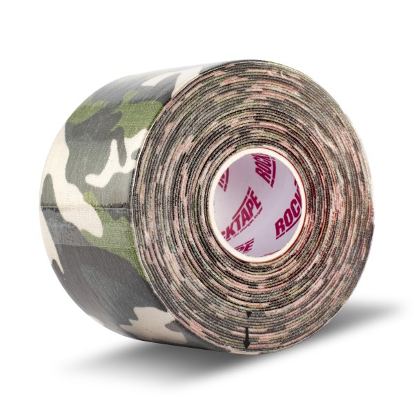 RockTape Kinesiologitejp, , Green Camo