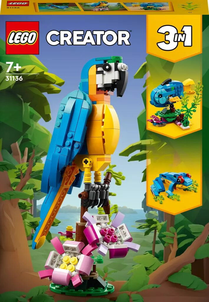 LEGO Creator Exotisk papegoja 31136, bild 4