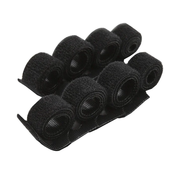 Luxorparts Kabelsamlare 8-pack Svart