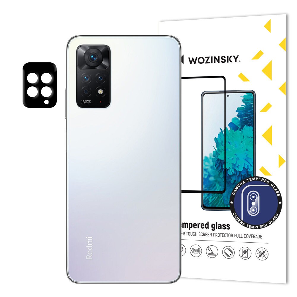 Wozinsky Fullt kameraglas 9H härdat glas för full kamera för Xiaomi Redmi Note 11 Pro, bild 5