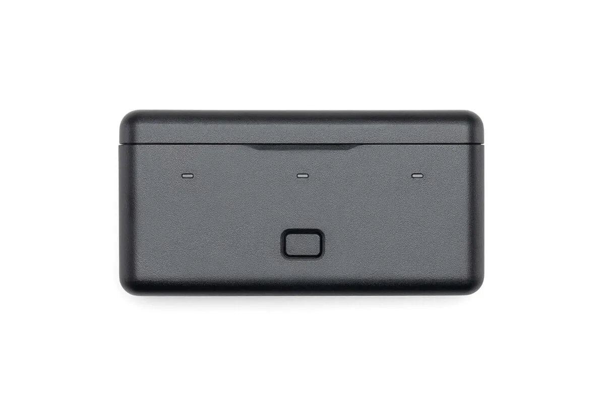 DJI - Batteriladdare - flerfunktionell - 3 x batterier laddas - Fast Charge - 3 utdatakontakter - för DJI Osmo Action 3