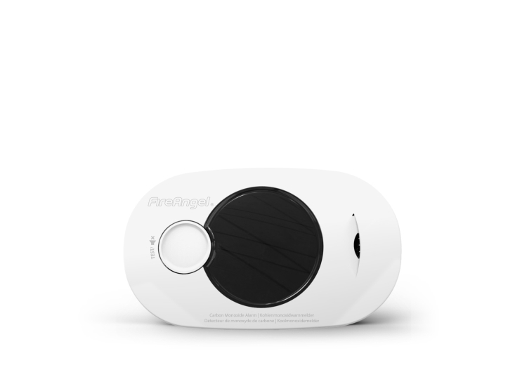 FireAngel FA3322-EUX10, Kolmonoxid (CO), Elektrokemisk givare, Hem, Trådlös, 85 dB, BS EN 50291-1:2018, BS EN 50291-2:2019