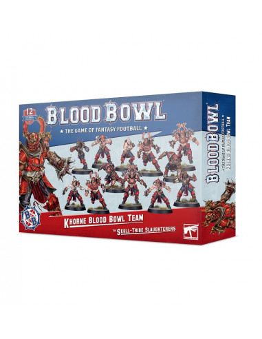 Blood Bowl Khorne Team - The Skull-Tribe Slaughterers