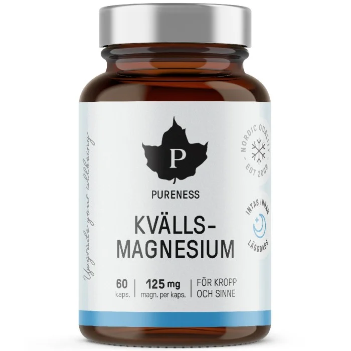 Pureness Kvällmagnesium 60 kapslar