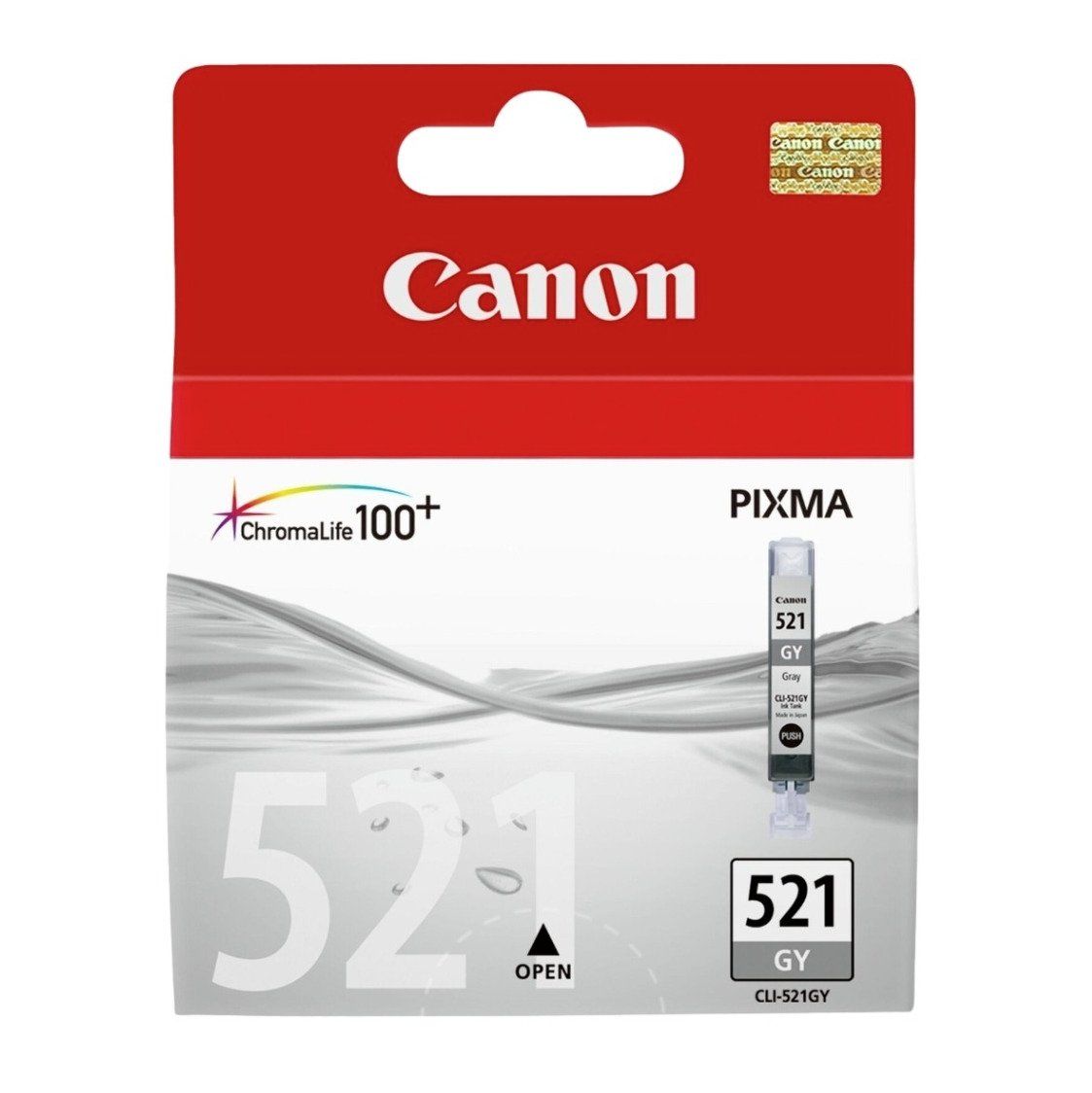 Canon CLI-521GY - 9 ml - grå - original - bläcktank - för PIXMA MP980, MP990