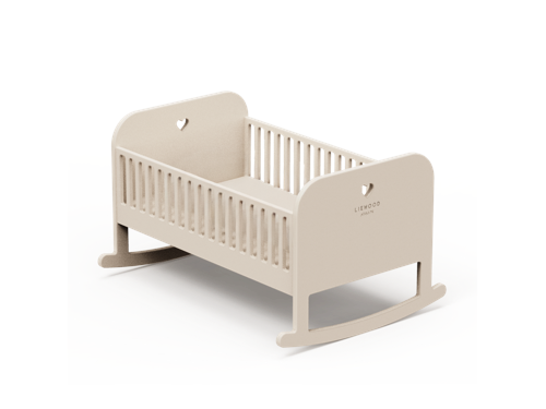 Liewood - Hennie Doll Bed, Sandy (LW21088-5060), bild 2