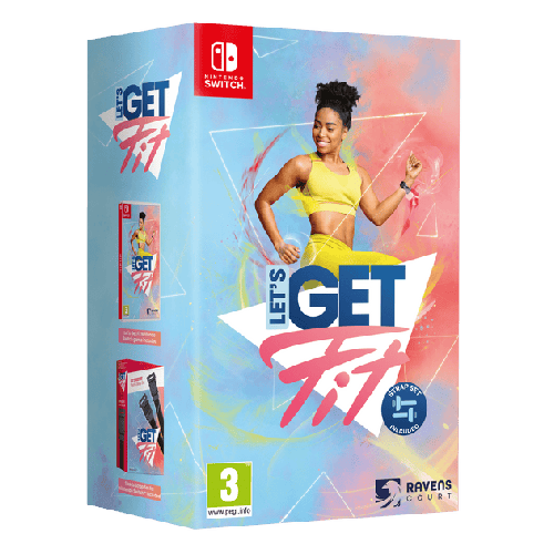 Let's Get Fit Includes Joy Con Straps