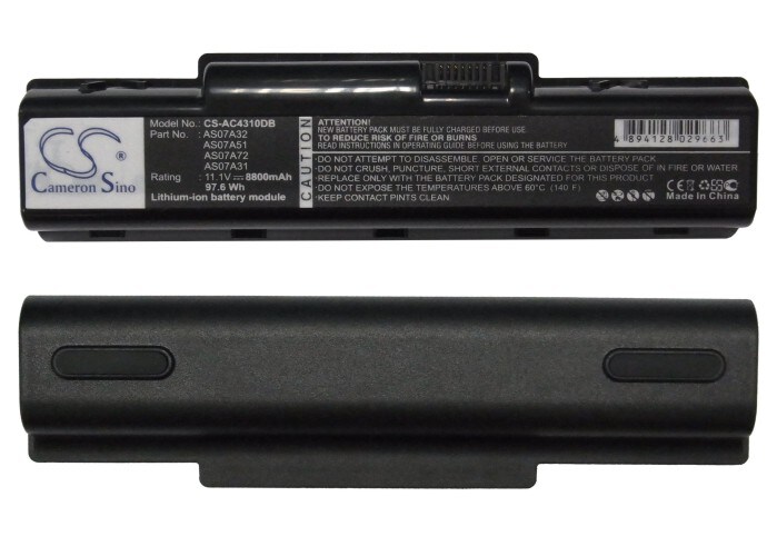 Batteri till Laptop, Bärbar dator för eMachines D525, D725, bild 4