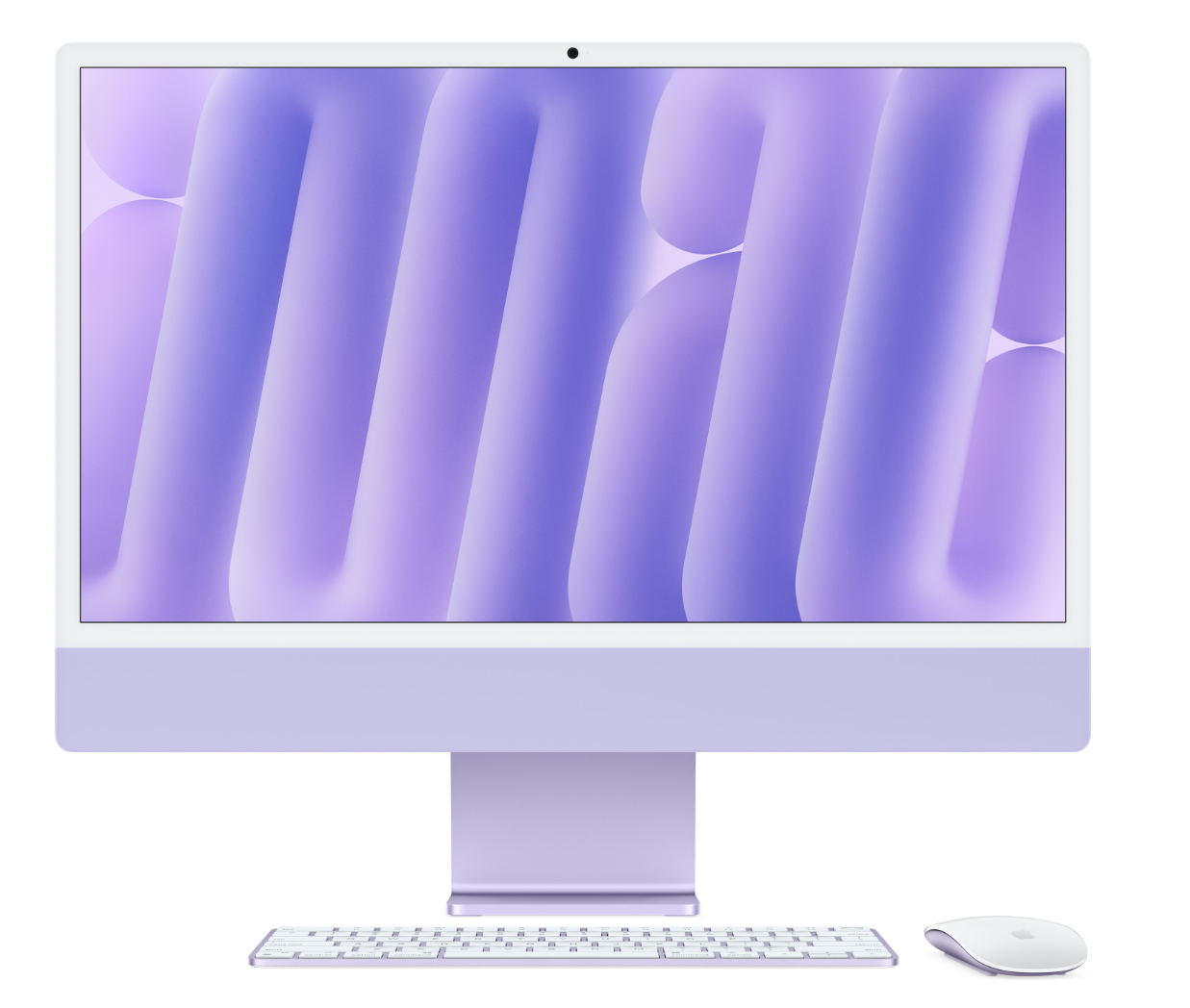 Apple iMac 24", Apple M4 10-Core CPU 10-Core GPU, 16 GB, 512 GB SSD - Lila, bild 3