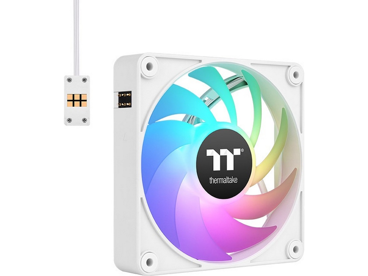 Thermaltake CT140 EX ARGB Sync Fläkt 3-pack (vit), bild 2