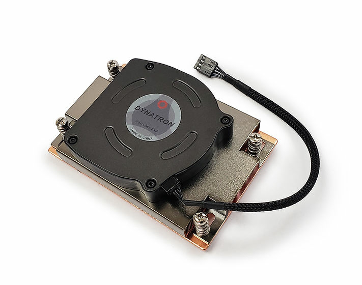 Inter-Tech A-52, AMD SP6, 80mm fläkt, 2000~8600 rpm, 23,3~62,2 dBA, Low-Profile för racklåda 1U, bild 3