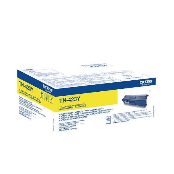 Brother TN423C gul toner, bild 5