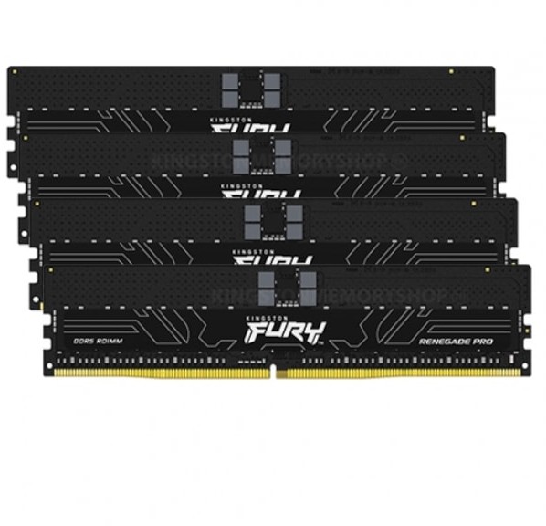 128 GB (4x32GB) DDR5-5600 Kingston FURY Renegade Pro CL36 ECC REG, XMP, bild 3