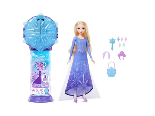 Disney Frozen - Reveal Ice Skating Elsa Fashion Doll, bild 2