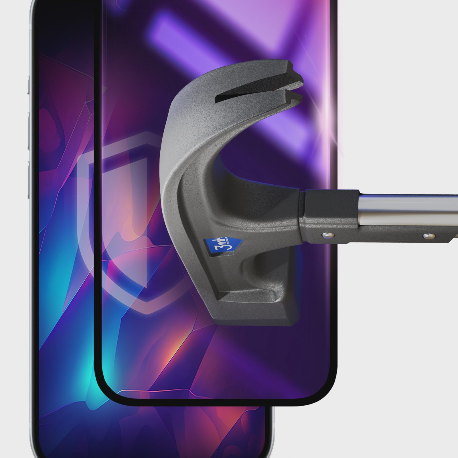 3mk Rainbow Privacy härdat glas till Apple iPhone 14 Pro, bild 2