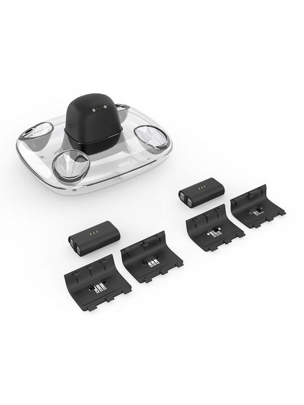 8BitDo Dual Charging Dock + 2 batteries for Xbox One + Series X/S - Black - Microsoft Xbox One