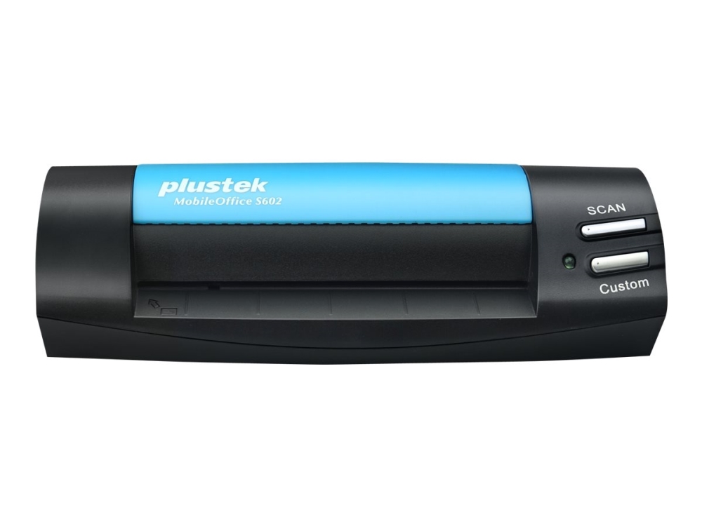 Plustek MobileOffice S602 - Kortskanner - Kontaktbildsensor (CIS) - A6 - 1200 dpi x 1200 dpi - upp till 800 scanningar per dag - USB 2.0