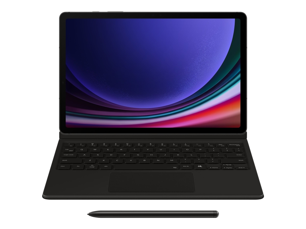 Samsung Galaxy Tab S9 / S9 FE Book Cover Keyboard tangentbordsskal