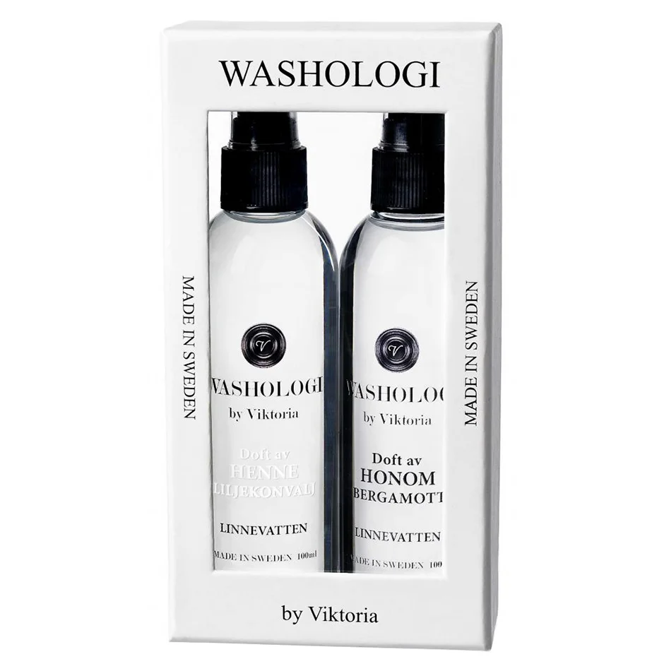 Washologi Gift Box Him & Her Bergamotte & Lily of the Valley 200 ml