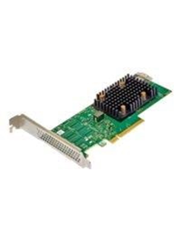 Broadcom HBA 9500-8i, PCIe, SAS, SATA, Fullhöjd/låg profil, Grön, Grå, 5000000 h, Australia/New Zealand (AS/NZS CISPR 22), Canada ICES-003 Class B, CE Europe (EN55022/EN55024),...