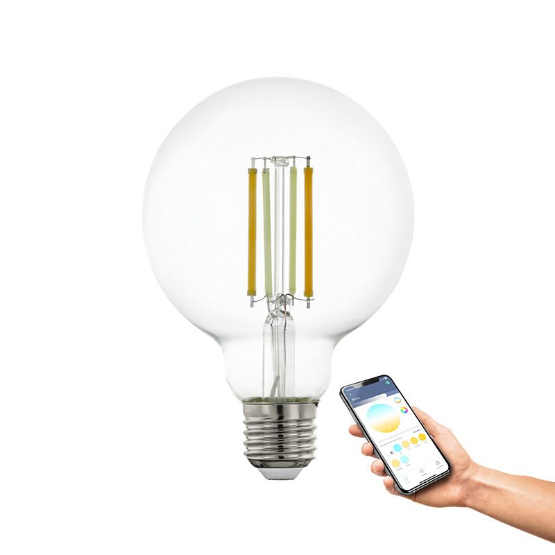 EGLO CONNECT-Z E27 LED G95 klar globlampa med olika nyanser av vitt ljus, bild 4