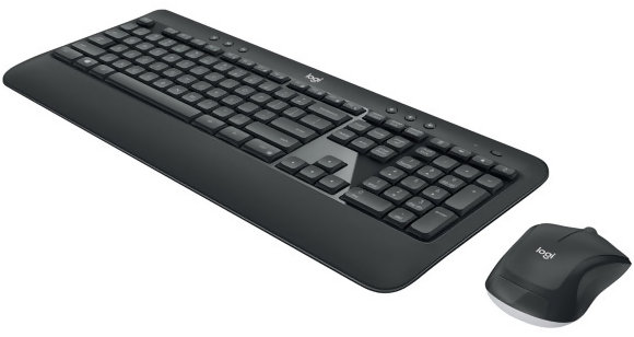 Logitech MK540 Advanced - Paket med trådlöst tangentbord och mus (920-008683)