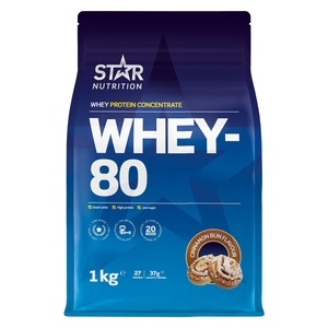 Star Nutrition Whey-80 Cinnamon Bun 1000g