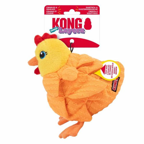 Kong - Layerz Hen - 11.5 x 15.5 x 23 cm