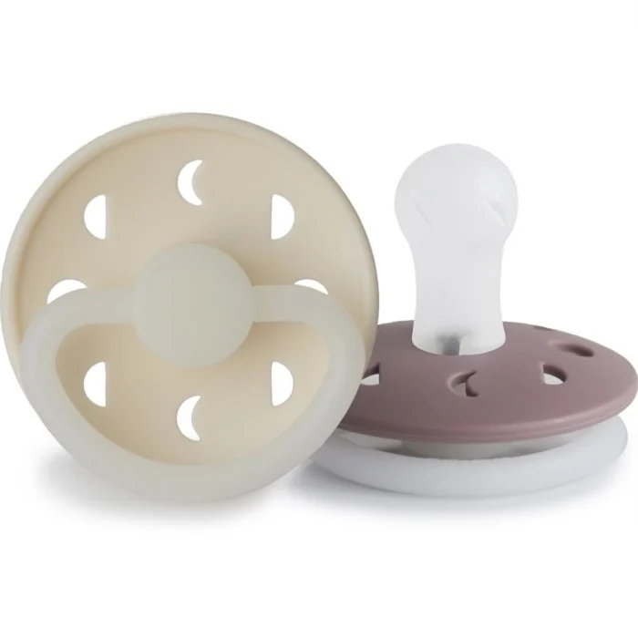 FRIGG Moon Phase Natt Silikon 2-pack (Cream/Twilight Mauve)