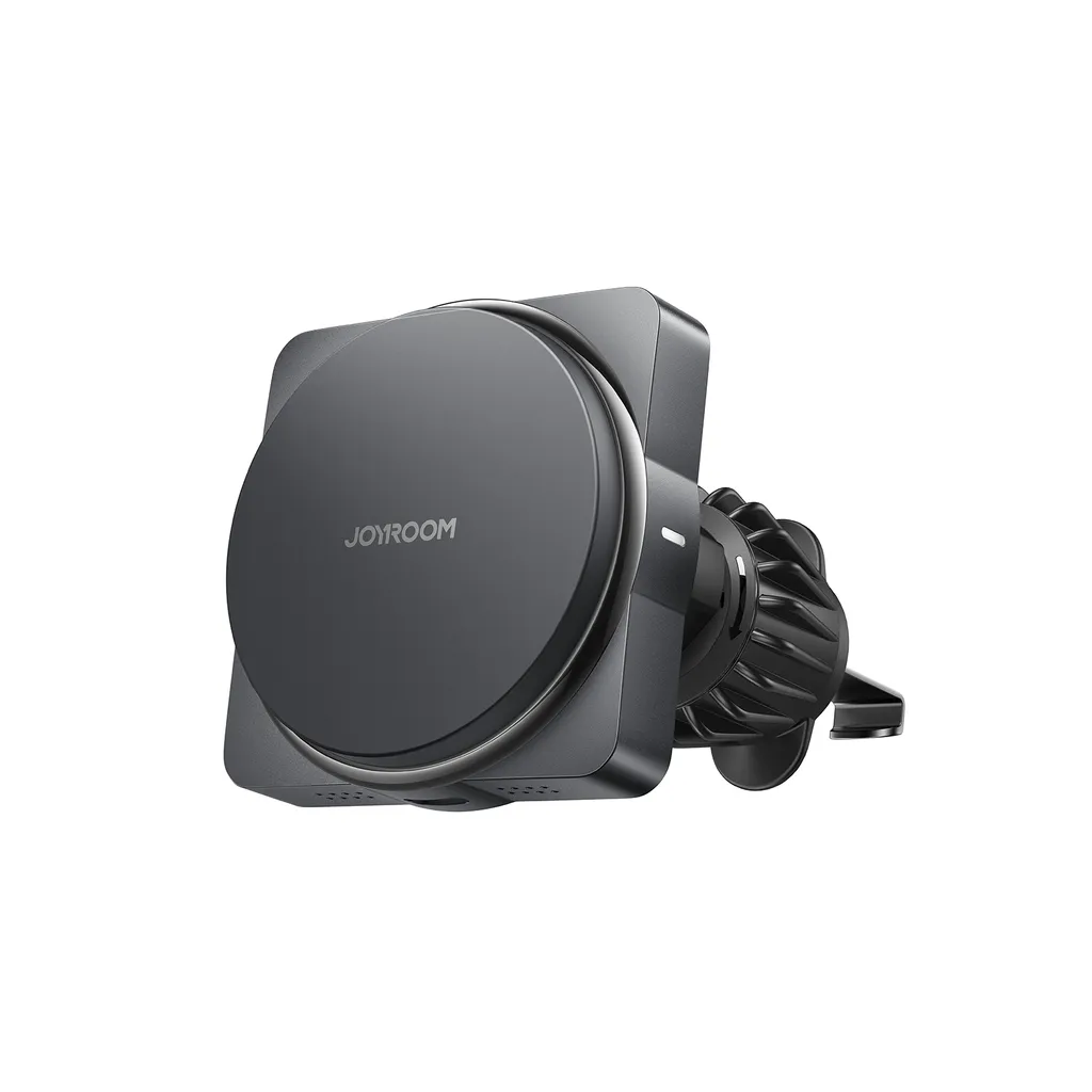 Joyroom JR-ZS506 magnetisk trådlös billaddare / telefonhållare – svart