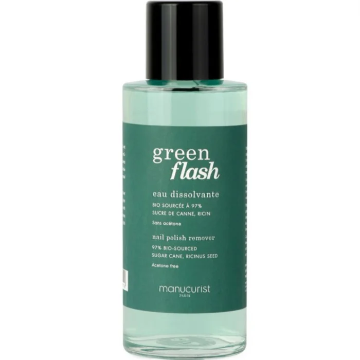 Manucurist Green Flash Gel Polish Remover Eau Dissolvant 100 ml
